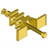 Vue éclatée Sabots de terre doubles à ailettes pour conducteurs de 50 à 120mm² visserie laiton Vue éclatée Sabots de terre doubles à ailettes pour conducteurs de 50 à 120mm² visserie laiton