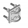 3D Verbindungsschelle Blitzableiter und Abflachung 3D Verbindungsschelle Blitzableiter und Abflachung