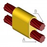 saldatura CC7 con definizione del conduttore saldatura CC7 con definizione del conduttore