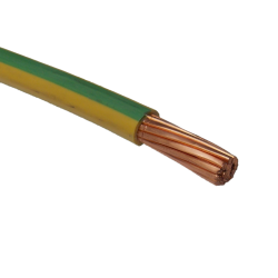Cavi semirigidi con isolamento verde-giallo H07-VR