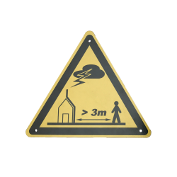 Platines de signalisation triangulaires