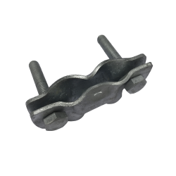 Photo Raccords de croisement série lourde conducteur plat40mm sur fers à béton