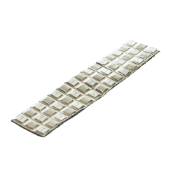 Bande bituminée type "RUBERALU" pour fixation de conducteur sur toit-terrasse