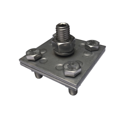 Stainless steel holder for air terminal