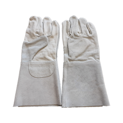 Protective gloves for exothermic welding