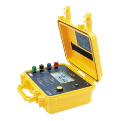 Digital earth and resistivity tester