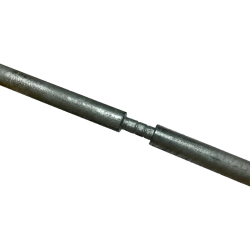Zusammengebaute selbstverlängernde Erdpfähle aus verzinktem Stahl