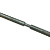 Zusammengebaute selbstverlängernde Erdpfähle aus verzinktem Stahl