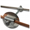 Prese di terra per casseforme in calcestruzzo con filettatura M12 e connessione per cavi in rame Prese di terra per casseforme in calcestruzzo con filettatura M12 e connessione per cavi in rame