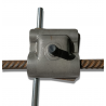3D Raccords de liaison en acier galvanisé monté / fers à béton pour conducteur diamètre 8 à 25mm