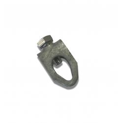 16 mm Erdspießklemme und Kabel aus verzinktem Stahl
