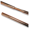 Copper bonded steel earth rods