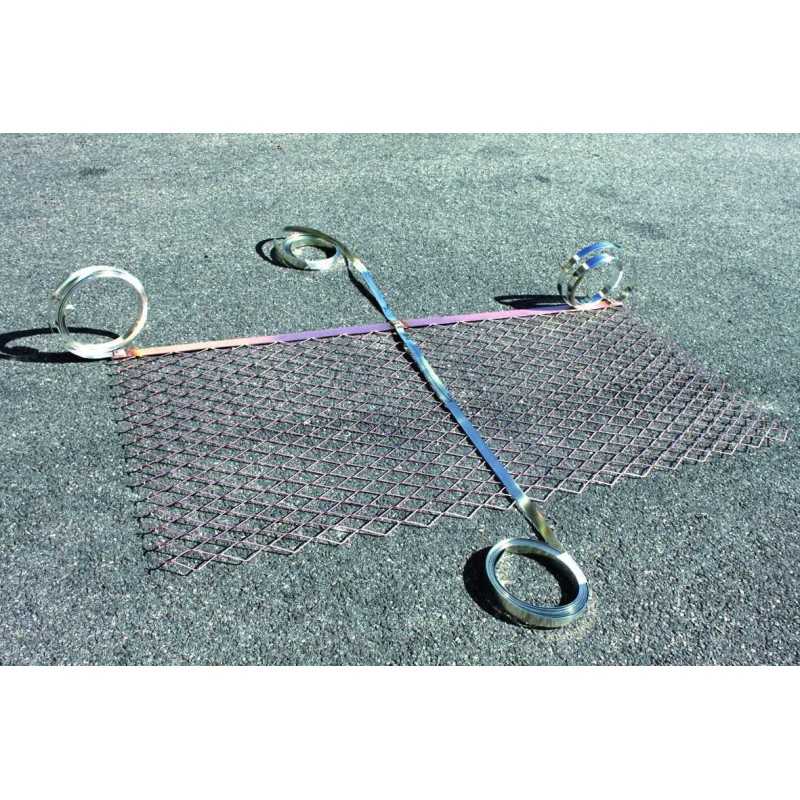 Earth grids with connecting band