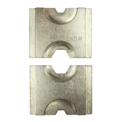 Set of dies for 5.5t crimping tool