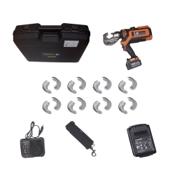 Kit de sertissage complet pour vos travaux sur les circuits de mise à la terre sur postes électriques HTA/HTB.