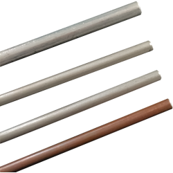 Conducteurs ronds - cuivre, aluminium, acier inoxydable A2, acier inoxydable A4