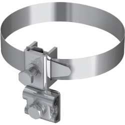 Colliers de mise à la terre (en extérieur) pour conducteur rond 10-50 assemblé