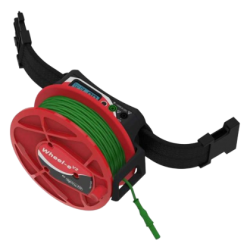 wheel-e Enrouleur-contrôleur de continuité pour la vérification et mesure des conducteurs de terre