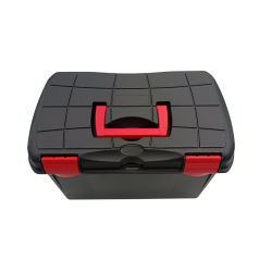 Closed welding equipment storage box