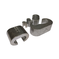 Cosses C en cuivre étamé