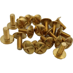 Vis têtes poêliers laiton, photo de couverture