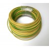 Câbles isolés vert jaune souples H07-VK en couronne