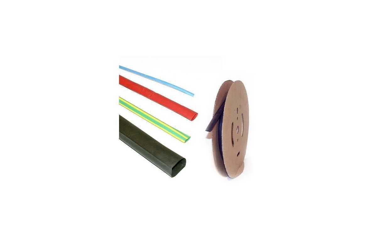 Othmro Tubo Termorestringente In Polietilene - Diametro 8 Mm, Rapporto 2:1, Lunghezza 3 Metri, Colore Nero - 2